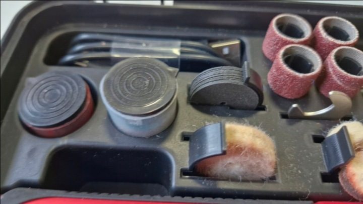 KS Tools Mini Полировальная машинка Frezarka Аккумуляторная 51 шт., фото 5
