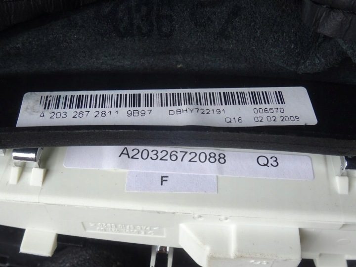 MERCEDES W203 CL203 CLC АВТОМАТ РУЧКА ЧЕХОЛ РАМКА ПАНЕЛЬ КОМПЛ. A2032672088, фото 11