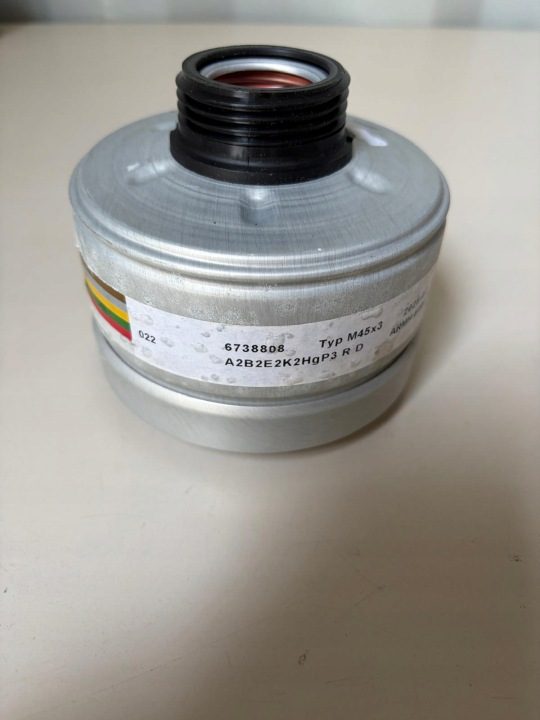 Dräger X-plore Rd40 фильтр kombinowany M45x3 A2B2E2K2HgP3 R D 6738808, фото 1