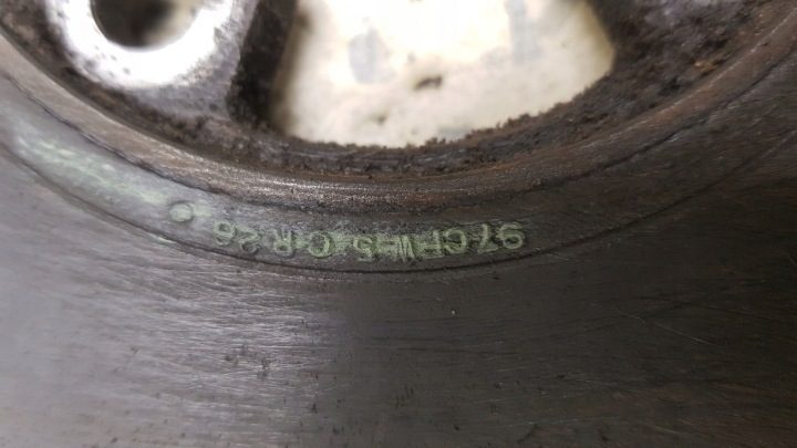 ШКИВ VOLVO S80 2.5 TDI, фото 4