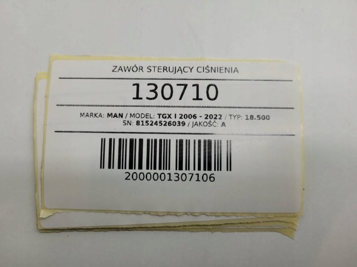КЛАПАН УПРАВЛЕНИЯ ДАВЛЕНИЯ MAN TGX I 81524526039, фото 8
