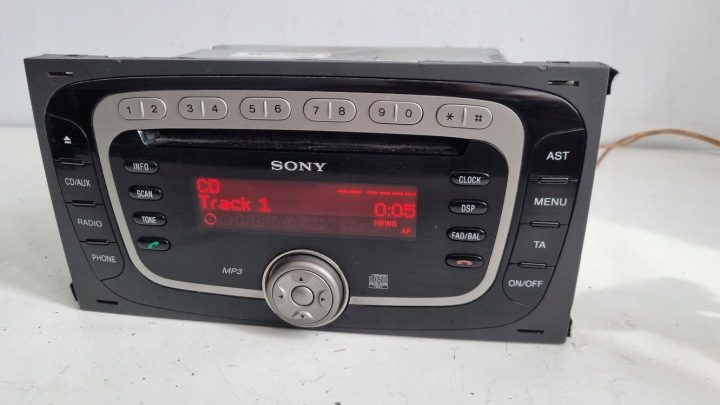 Магнитола автомобильная Ford заводская 2-DIN RDS, фото 3