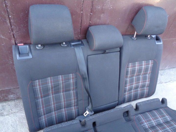 Сиденья диван компл. VW Golf VI 6 хэтчбек 3D 08- GTI EU, фото 9