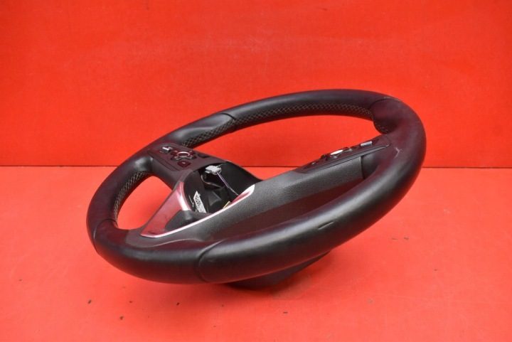 РУЛЬ КОЖАНЫЙ МУЛЬТИФУНКЦИОНАЛЬНЫЙ 39070471 OPEL ASTRA 5 В K 15-20, фото 2