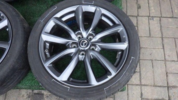 КОЛЕСА ДИСКИ ШИНЫ 215/45/R18 DOT 1419 1422 MAZDA 3 IV BP 9965657080, фото 3