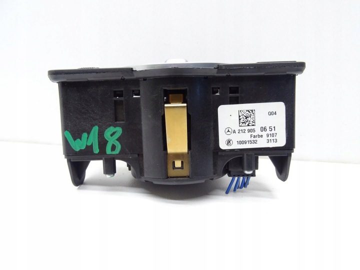 ПАНЕЛЬ ПЕРЕКЛЮЧАТЕЛЬ ВЫКЛЮЧАТЕЛЬ СВЕТА A2129050651 MERCEDES W176 W246 A B-КЛАСС, фото 5