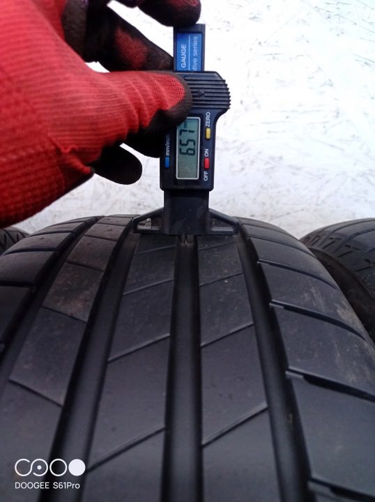 4× Шина летняя Bridgestone Turanza T005 DriveGuard 205/55R17 95 В усилитель (XL), фото 4