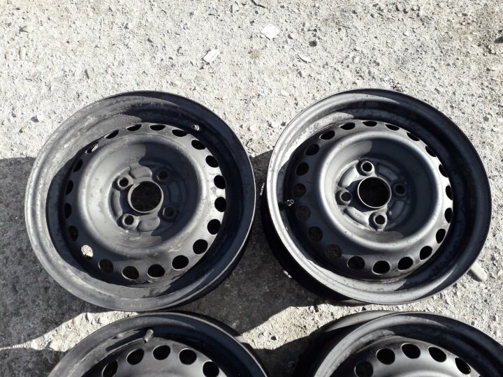4× Штампованный диск Kia OE 0 5.5" x 14" 4x100 ET 43, фото 3