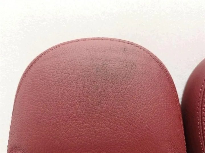 Комплект zagłówków skórzanych czerwonych Mercedes SLK R171 A1719700150, фото 7