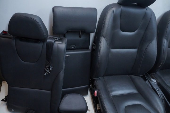Комплект сиденье диван передний задний кожа салон Volvo XC60 рестайлинг, фото 5