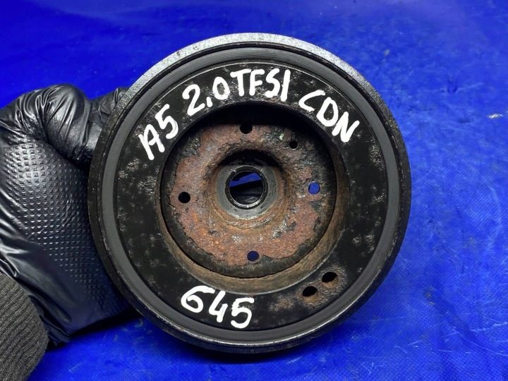 Шкив коленвала Audi A5 A4 B8 2.0 TFSI CDN 06H105243K, фото 7