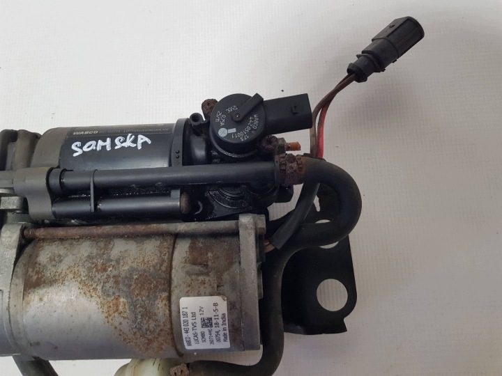 Компрессор насос подвески Audi A8 D4 S8 4H 4H0616005C, фото 4