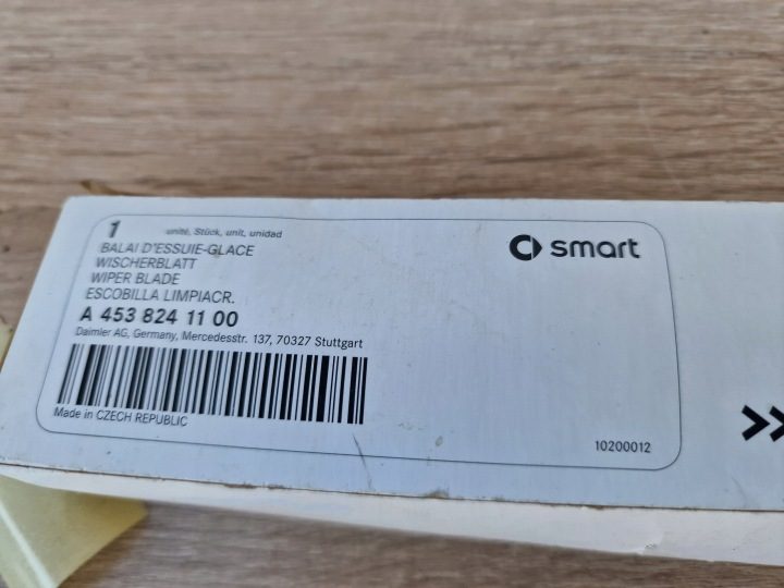 Дворник заднего стекла щетка Smart W453 новая A4538241100 KA14/SKR127, фото 4