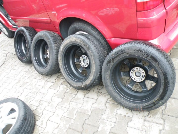 Audi VW 5x112 ET48 Литые диски 16 Алюминиевые Диска 16" OZ Колеса Шины Зимние 205/55/16, фото 7
