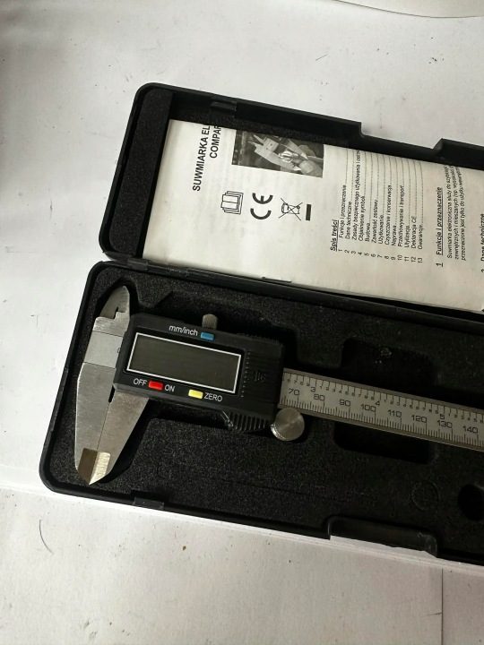ШТАНГЕНЦИРКУЛЬ CYFROWA ЭЛЕКТРОННЫЙ С TWORZYWA SZTUCZNEGO 0-150mm MAR-POL, фото 4