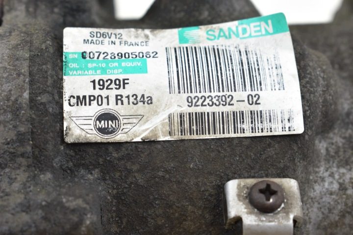 Компрессор Кондиционера MINI R55 R56 R57 R58 R59 R60 R61 1.4 1.6 16V 9223392, фото 9