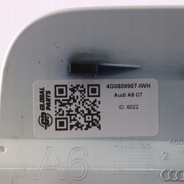 Audi A6 C7 Крышка Лючок Горловины бензобака Белый Ibis - Y9C 4G0809907, фото 13