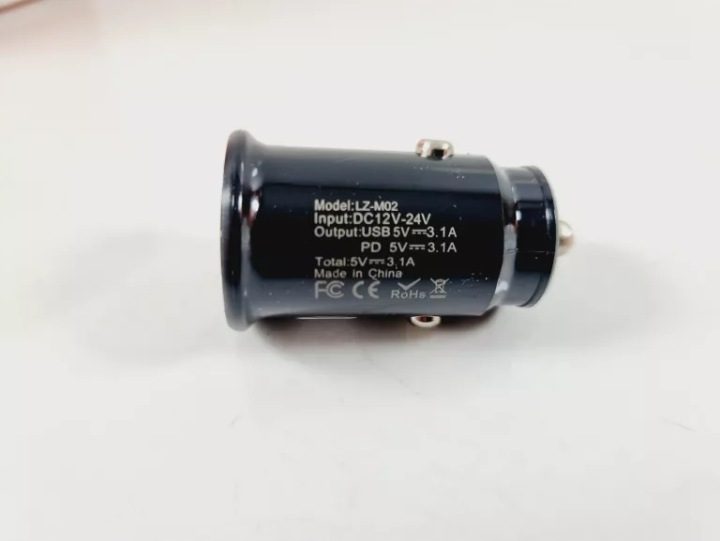Зарядное устройство автомобильное TECH-Protect USB-A, USB-C 45W, фото 2