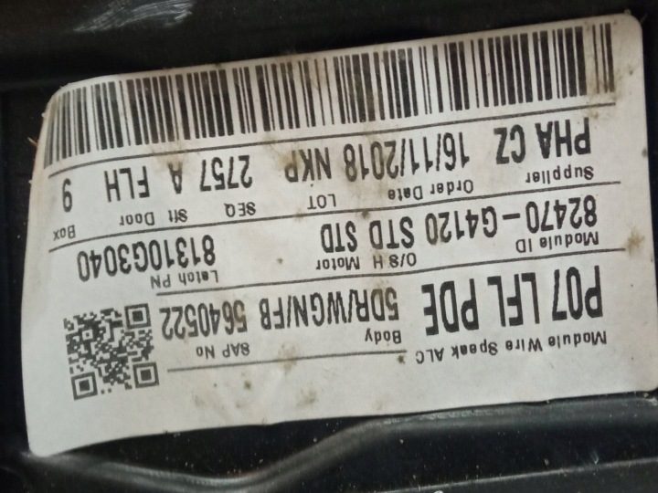 Стеклоподъемник левый передний 82470G4120 Hyundai i30 III (2016- ), фото 4