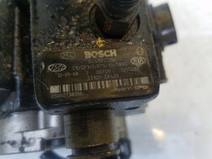 ТНВД Hyundai KIA 1.7 CRDI 0445010206 33100-2A420, фото 3