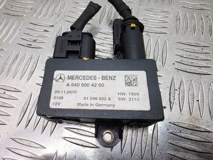 Mercedes W169 W245 OM640 Блок управления Свечей накаливания, фото 1