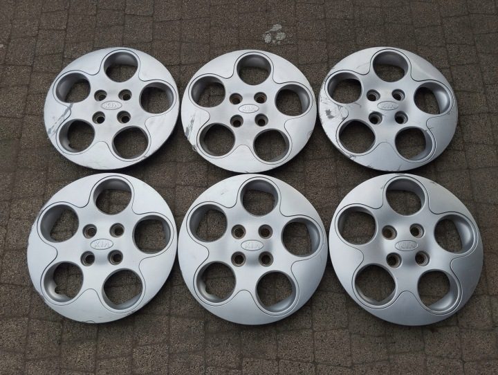 Колпак Kia OE Оригинальный 14" серебристый, фото 1