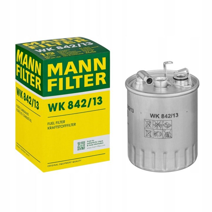 MANN-FILTER топливный фильтр WK 842/13 - для легковых автомобилей и dostawc, фото 1