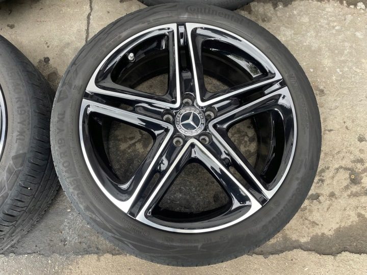MERCEDES W213 W238 19" КОМПЛЕКТ КОЛЕС, КОЛЕСА ЛЕТО КАК НОВОЕ ШИНЫ 2024 ГОД, фото 4