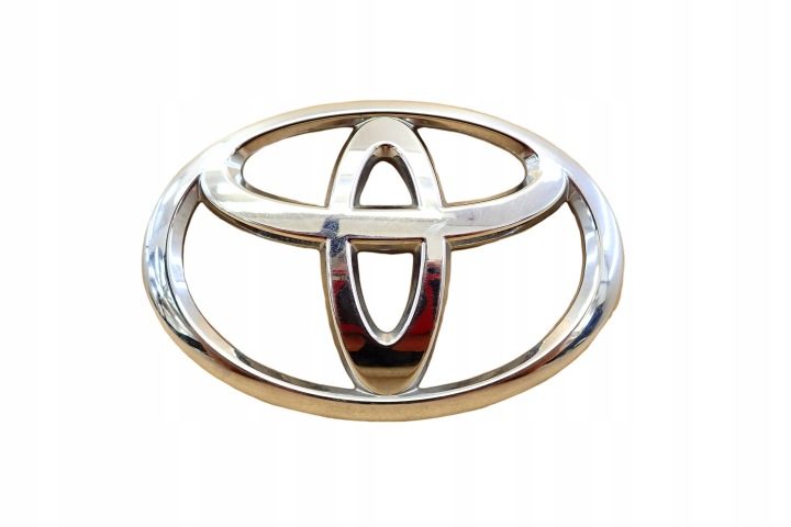 TOYOTA E12 01- ЛОГОТИП ЭМБЛЕМА КРЫШКА 110x75mm ЗАДНЯЯ 90975 OE, фото 1