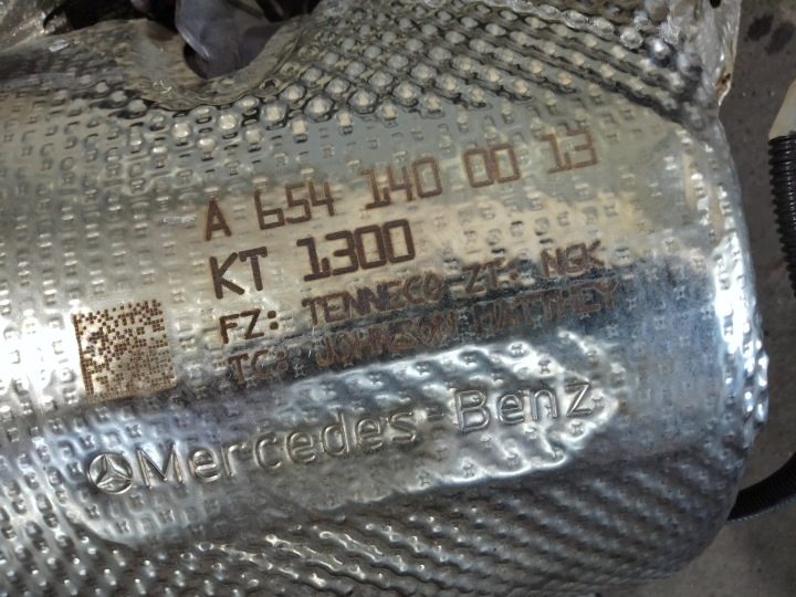 КАТАЛИЗАТОР ФИЛЬТР DPF MERCEDES E КЛАСС W213 2.0 CDI A6541400013 KT1300, фото 7