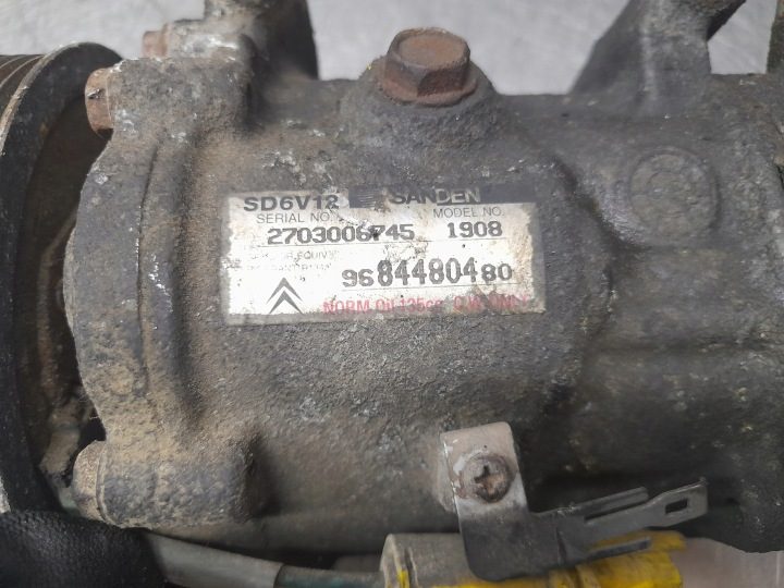 CITROEN PEUGEOT 1.4 HDI КОМПРЕССОР КОНДИЦИОНЕРА 9684480480, фото 5