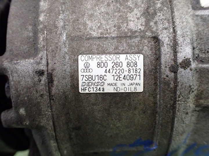Компрессор кондиционера VOLKSWAGEN PASSAT B5 РЕСТАЙЛИНГ 1,9tdi 04 г., фото 2