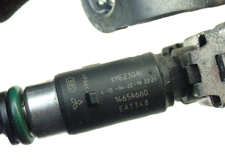 ТОПЛИВНАЯ РАМПА ФОРСУНКИ КОМПЛЕКТ MITSUBISHI SPACE STAR II 1.2MIVEC 3A92 22 г., фото 4