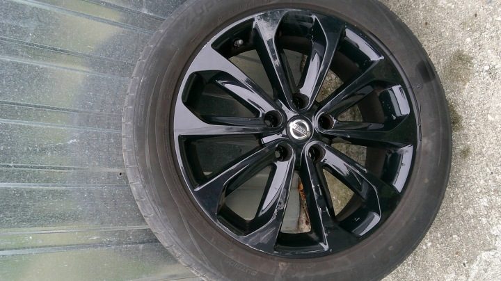 ЛИТЫЕ ДИСКИ 18'' NISSAN QASHQAI J10 12 г. 5X114,3 215/55R18, фото 3
