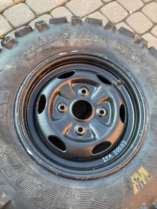 Колеса 12 дюймов переднее диск 4x110 Suzuki LTA 700 / 750 KingQuad, фото 12