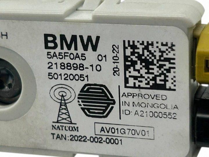 5A5F0A5 BMW 7 G70 Усилитель антенный ОРИГИНАЛЬНЫЙ, фото 6
