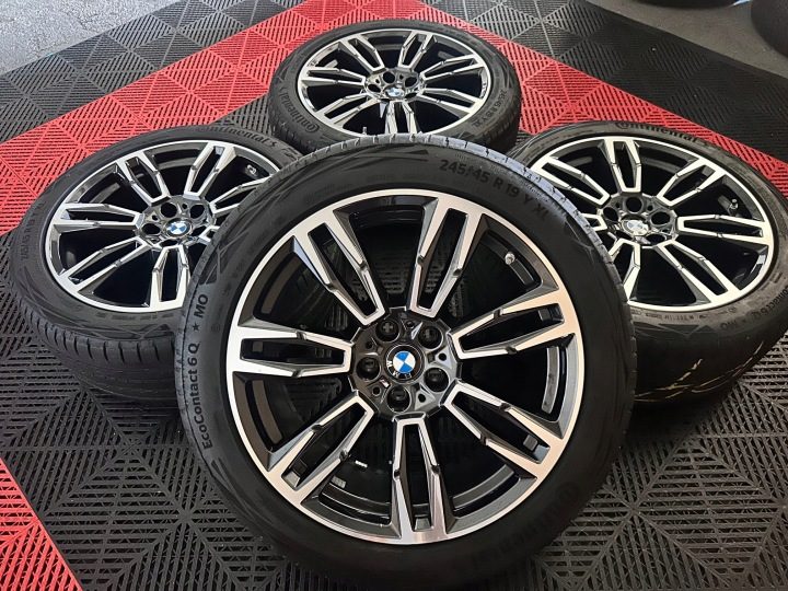 ДИСКИ КОЛЕСА BMW 5 G60 G61 8.5x19 ET29 5x112 19 ДЮЙМОВ 19" M-ПАКЕТ OEM WZ 935, фото 9