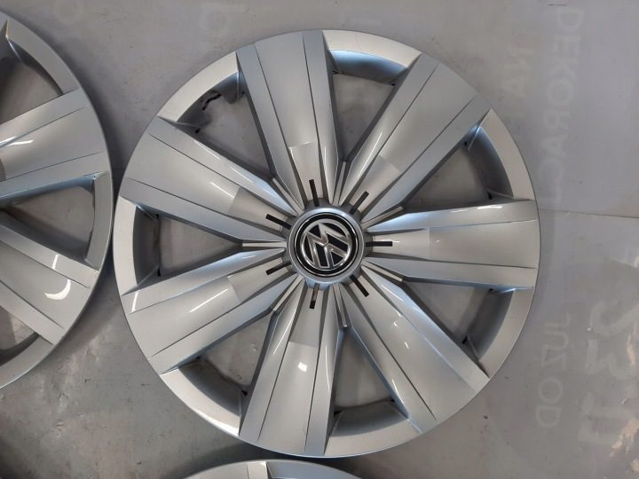 4× Колпак Volkswagen Оригинальный 16" серебристый, фото 6