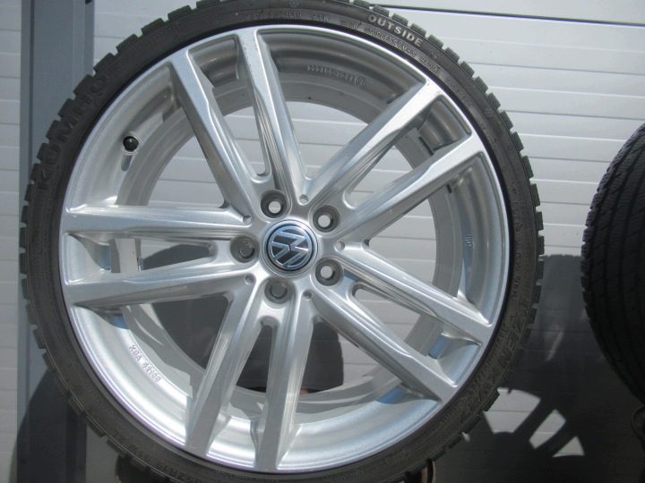 ALU+OPONY ЗИМА R19 AUDI A3.A4,A6 VW GOLF 5,6,7, PASSAT,CADDY,OCTAVIA,LEON, фото 2