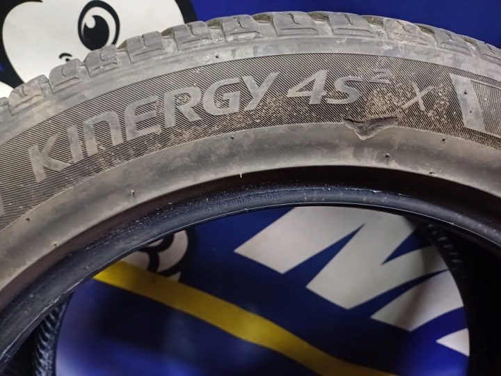 Шина всесезонная Hankook Kinergy 4S H740 215/55R18 99 В защита диска, усилитель (XL), фото 5