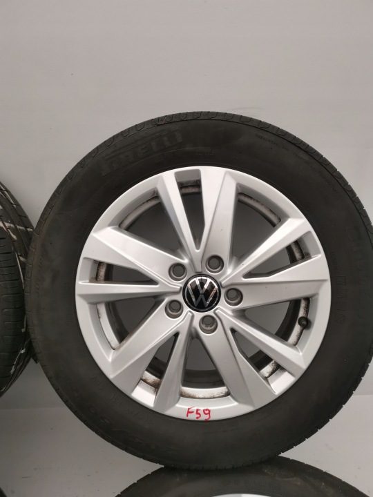 VOLKSWAGEN TOURAN VW КОЛЕСА ДИСКИ ЛИТЫЕ ДИСКИ ШИНЫ ЛЕТО 205/60R16, фото 3