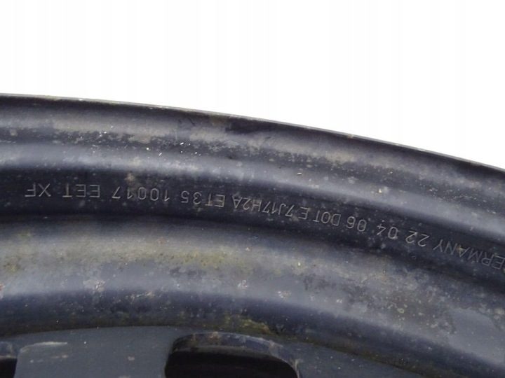 Штампованный диск Peugeot OE 7.0" x 17" 5x108, фото 6