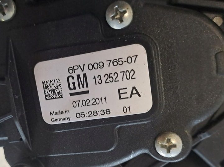 Педаль газа потенциометр Opel OE 13252702 EA, фото 2