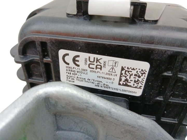 ПОДУШКА БЕЗОПАСНОСТИ ПАССАЖИРА RENAULT CLIO V 985157869R, фото 3