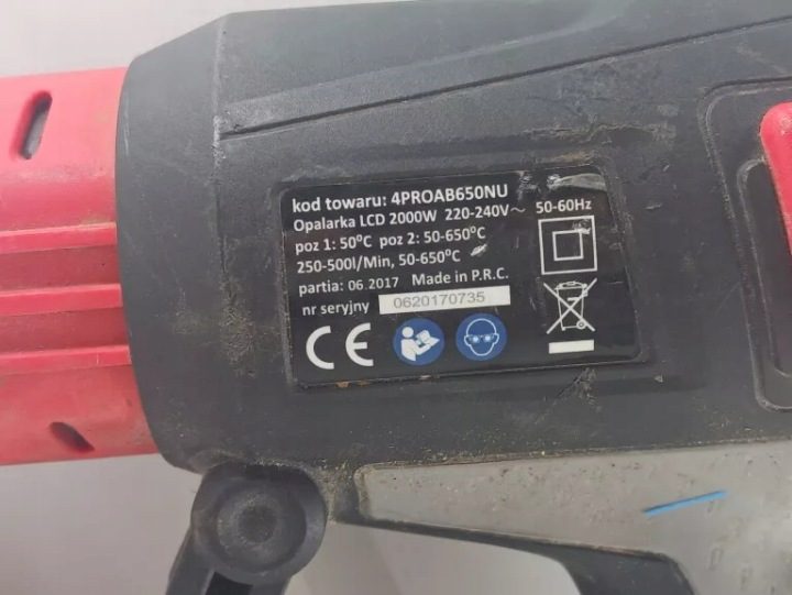 Термофен 4PRO 2000 Вт 230 В 600 °C, фото 3