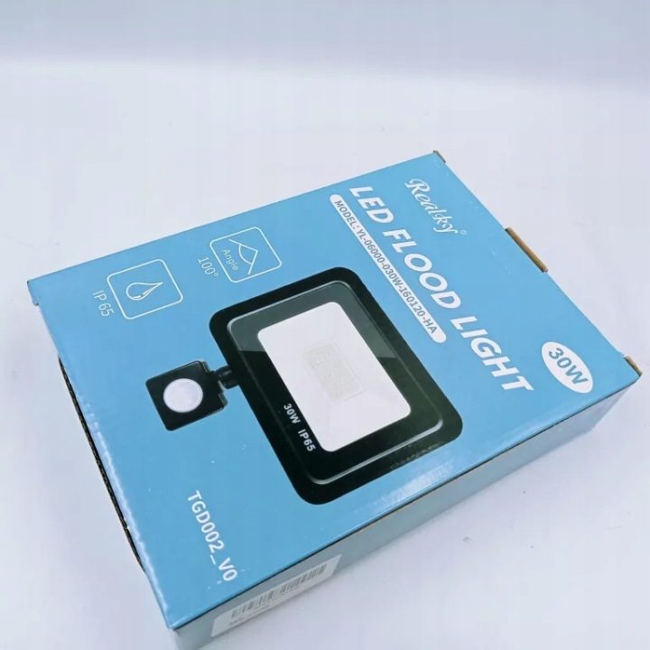 Прожектор Ledlumen 30 Вт с датчиком движения IP65 белый neutralny 4000 K, фото 2