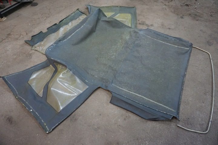 Suzuki Samurai Plandeka мягкая крыша Soft TOP Soft-TOP кабриолет 410 413, фото 15