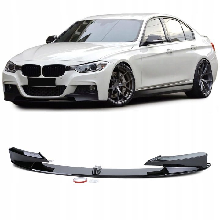 СПОЙЛЕР НАКЛАДКА BMW F30 F31 M-ПАКЕТ ГЛЯНЕЦ, фото 1