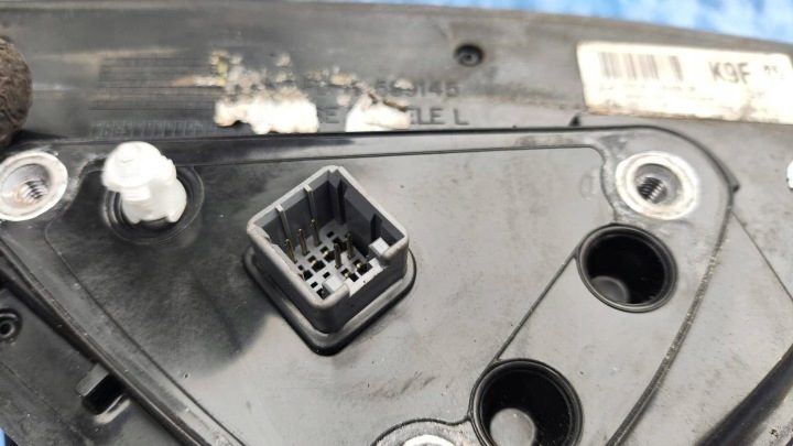 Зеркало левое 5 пин черное 9F Hyundai I30 I рестайлинг, фото 7