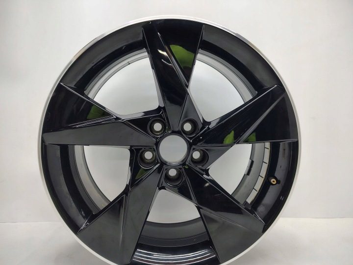 Литой диск Skoda OE 657601025AD 6.5" x 17" 5x100, фото 3